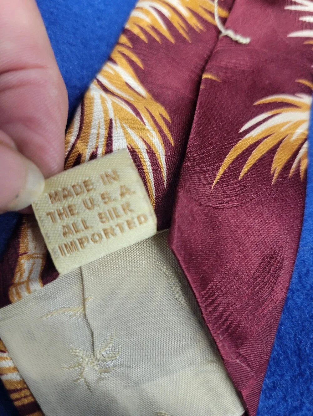 Tommy Bahama Rare Imported Silk Tie
